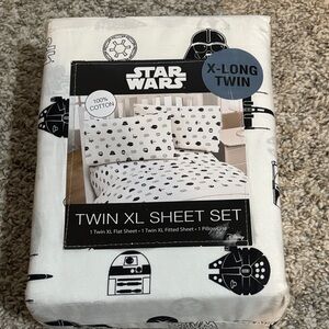 NWT Star Wars Twin XL Sheet Set